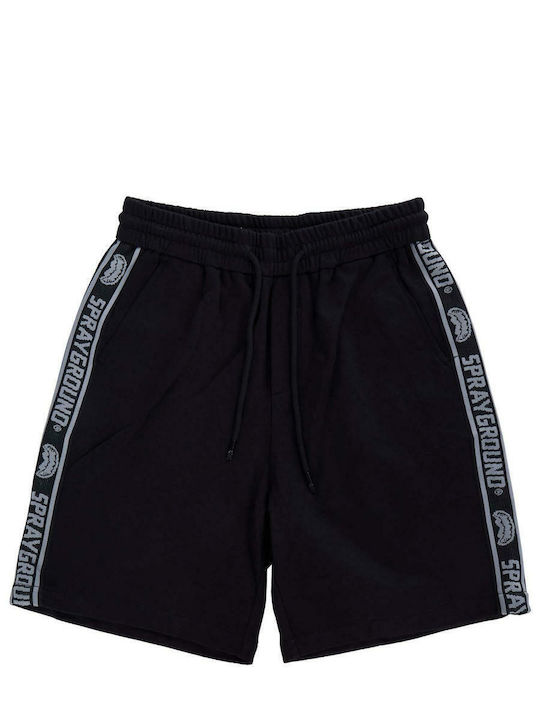 Sprayground Sportliche Herrenshorts Schwarz