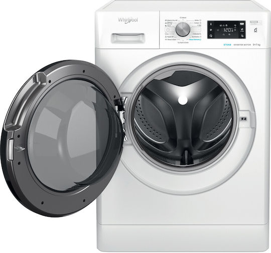 Whirlpool FFWDB 976258 BV EE Πλυντήριο-Στεγνωτήριο Ρούχων 9kg/7kg Ατμού 1600 Στροφές