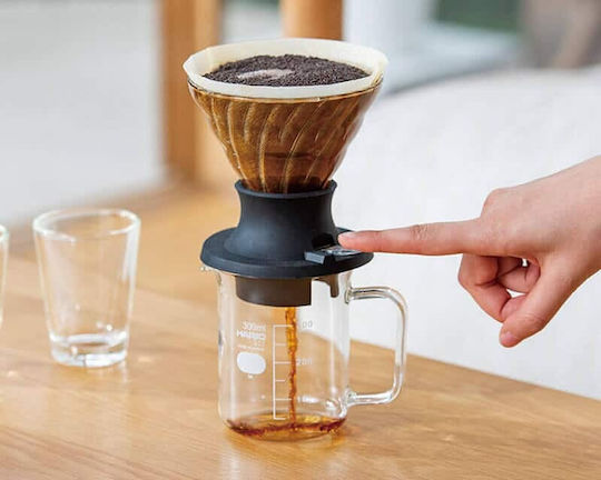 Hario Coffee Dripper Glass Black 118x115x133mm