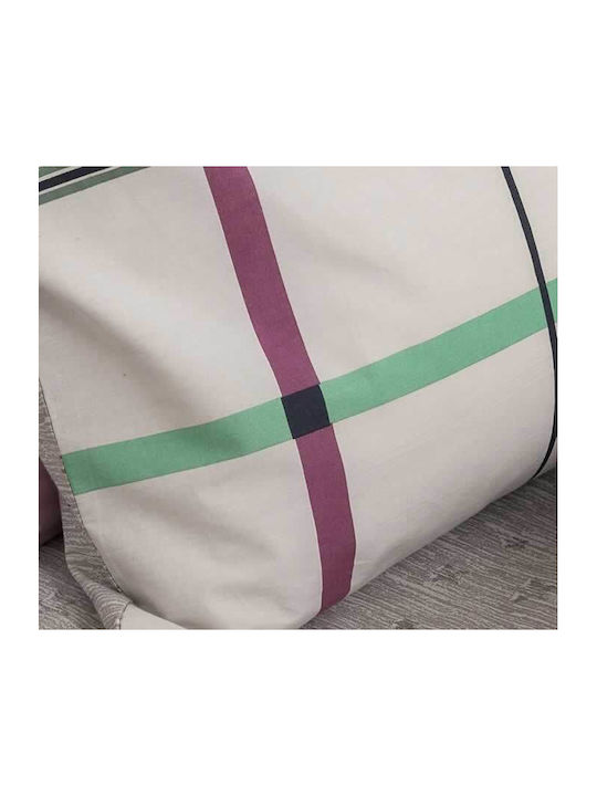 Palamaiki Сет Чаршафи с 1 Калъфка Кралица 240x260см. Fashion Life FL6164 Бежов 2бр