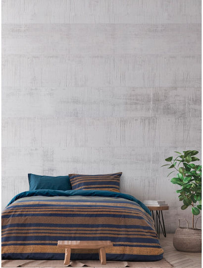 Kocoon Tena Σετ Σεντόνια Μονά 160x270εκ. Blue (3τμχ)