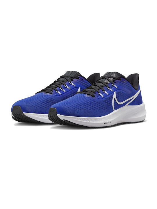 Nike Air Zoom Pegasus 39 Ανδρικά Αθλητικά Παπούτσια Running Racer Blue / White / Black / Anthracite