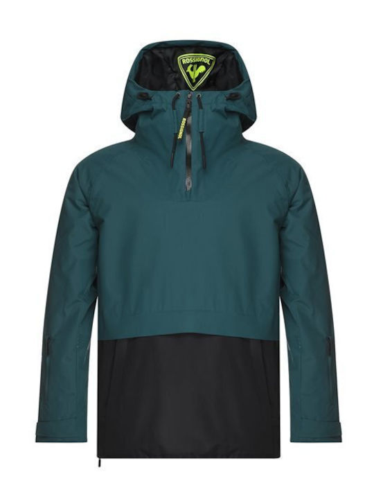 Rossignol SKPR Anorak RLLMJ12-72C Ανδρικό Μπουφάν για Σκι & Snowboard Deep Teal
