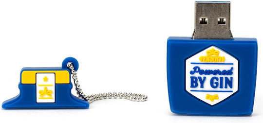 Legami Milano Powered By Gin 32GB USB 3.0 Stick Μπλε