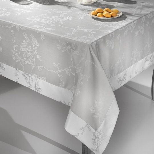 Guy Laroche Τραπεζομάντηλο Campus Silver 160x320εκ.