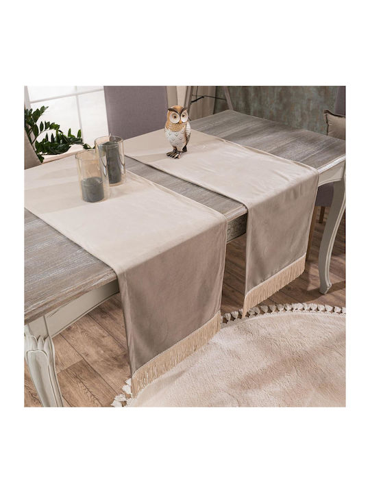 Teoran Ράνερ Velvet με Κρόσι 07 65x200εκ.