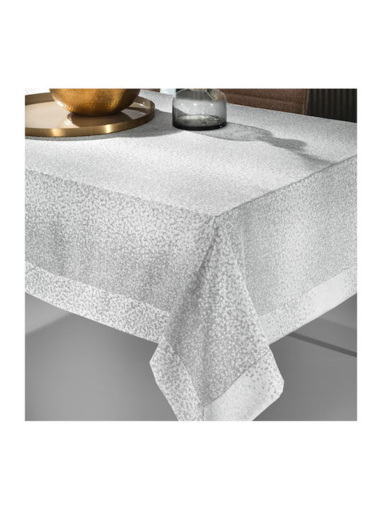 Guy Laroche Tischtuch Coctail Silver 160x320cm