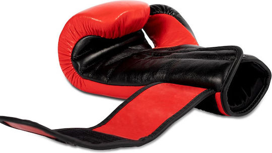 Gorilla Wear Ashton Pro Boxing Gloves Leather for Match Red