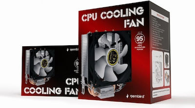 Gembird Huracan X60 CPU Cooling Fan for AM4/1200/115x Socket