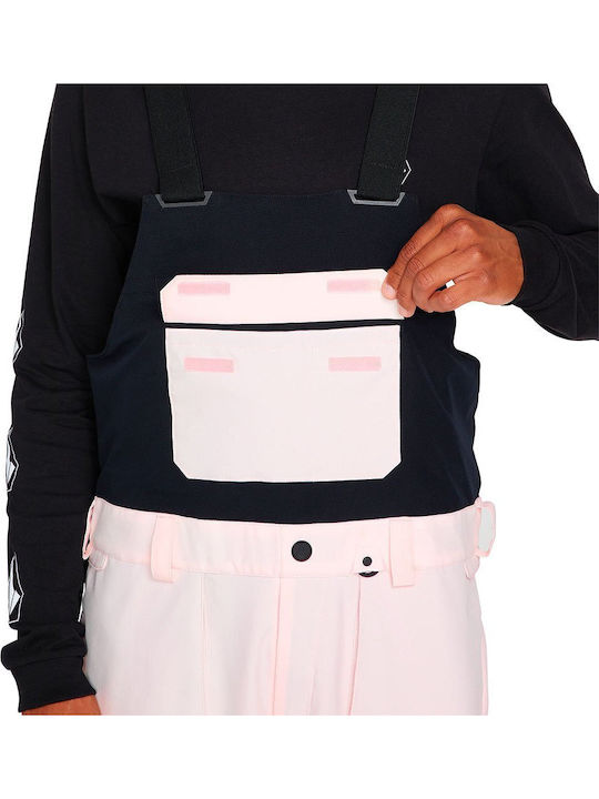 Volcom Roan Bib Overall G1352306-PYP Ανδρική Σαλοπέτα Σκι & Snowboard Ροζ