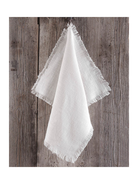 Rythmos Merit Cotton Tablecloth Off White 170x320cm