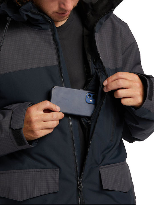 Billabong A/DIV Outsider F6JM20BIF2-0019 Ανδρικό Μπουφάν για Σκι & Snowboard Μαύρο