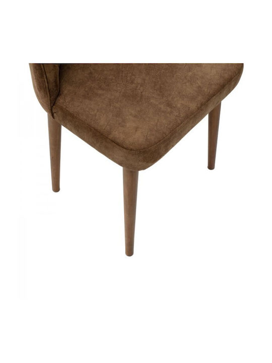Adeline Stühle Speisesaal Brown antique / Walnut 1Stück 49x52x91cm