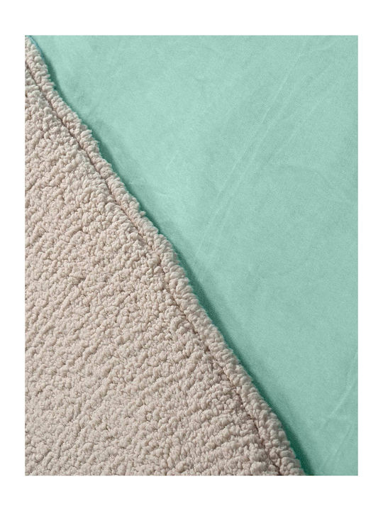 Madi Bettbezug Über-Doppelbett 220x240 Infinity Mint / Beige