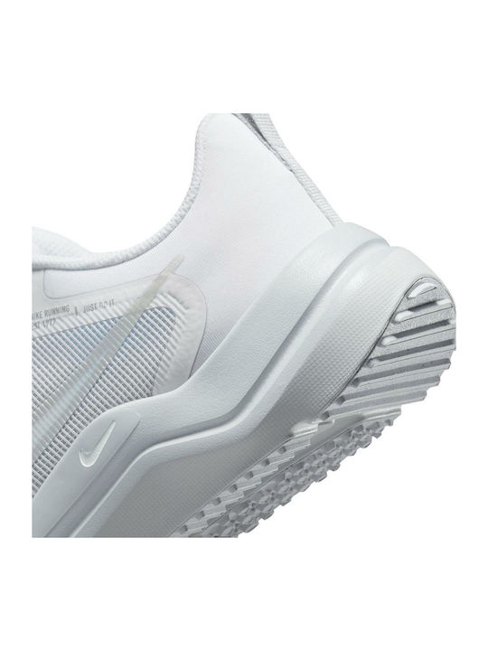 Downshifter 12 Sport Shoes Running White / Pure Platinum / Metallic Silver