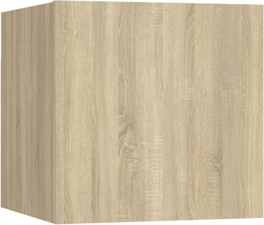 Животно помещение ТВ единица Sonoma Oak 6pcs Д100xШ30xВ30бр