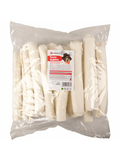 Flamingo Rawhide White Roll Knochen für Hunde 26cm