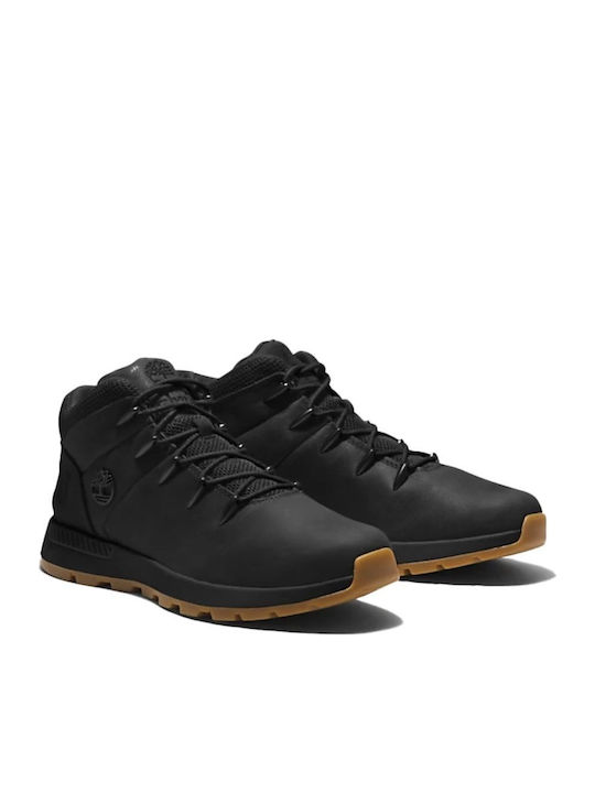 Timberland Sprint Trekker Mid Jet Ανδρικά Ορειβατικά Μαύρα