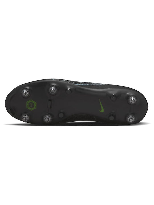 Nike Zoom Mercurial Superfly 9 Academy SG-Pro Scăzut Pantofi de fotbal cu clești Negru / Summit White / Volt / Dark Smoke Grey