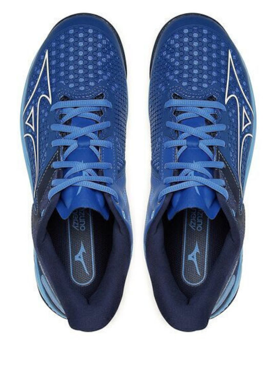 Mizuno Wave Exceed Tour 5 AC Men's Tennis Shoes for Hard Courts Blue