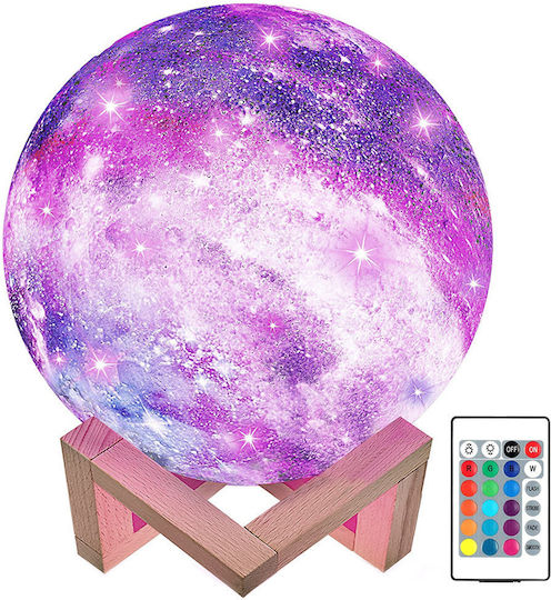 Decorative Table Lamp Moon Light LED RGB