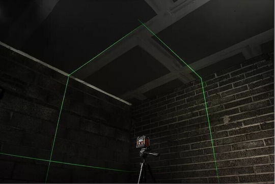 AEG Tools Αυτορυθμιζόμενο Γραμμικό Αλφάδι Laser Πράσινης Δέσμης με Εύρος Εργασίας 30m