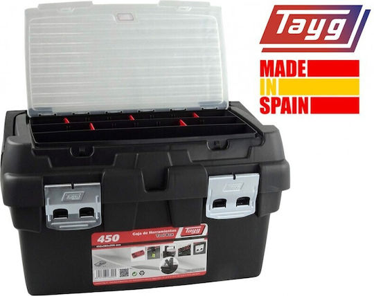 Tayg N450 Hand Tool Case Plastic with Tobacco Case Dimensions: W45xD28.5xH25cm