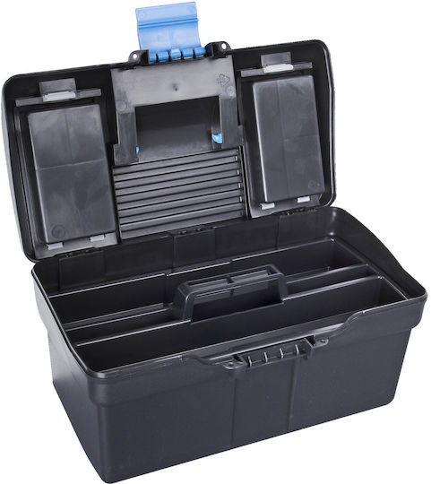 Unior 917C Hand Tool Case Plastic with Tobacco Case Dimensions: W20xD10.8xH3.5cm