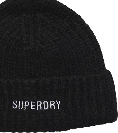 Beanie Beanie Knitted in Black color