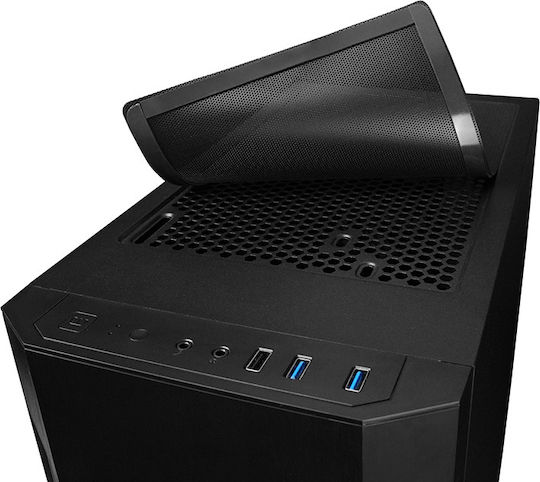 Chieftec AS-01B-OP Midi Tower Κουτί Υπολογιστή Μαύρο
