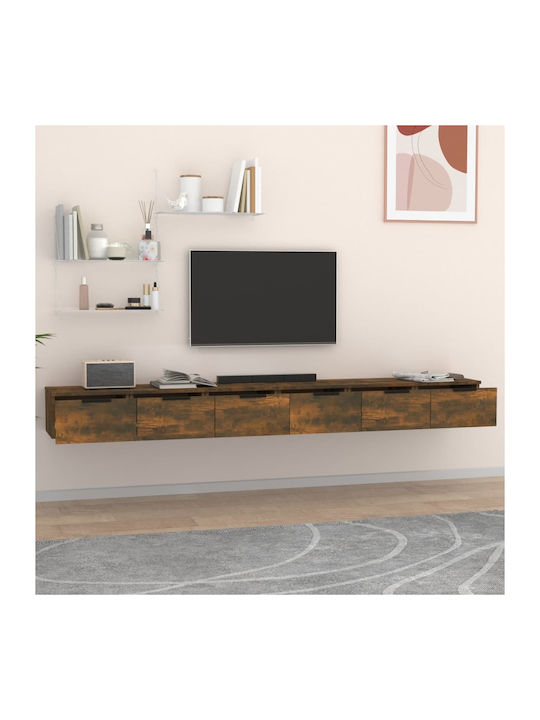 TV Stand Smoky Oak 2 pcs M102xD30xH32cm