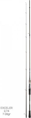 Daiwa Exceler Spinn New HF Fishing Rod for Spinning 2.74m 14-42gr