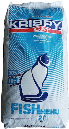Menu Dry Food for Adult Cats with Fish 20kg