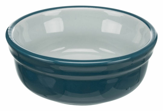 Trixie Eat On Feet Ceramic Bowl Food & Water for Dog & Cat with Base 250ml 13cm in Gray Color 2pcs
