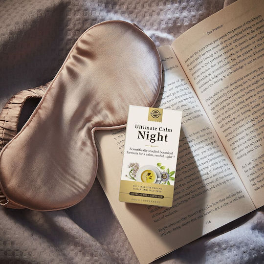 Solgar Ultimate Calm Night Supplement for Sleep 30 x 30 Vegetable Capsules