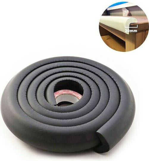 Oberflächenschutz mit Aufkleber aus Schaumstoff in Schwarz Farbe 200x2cm 1Stück