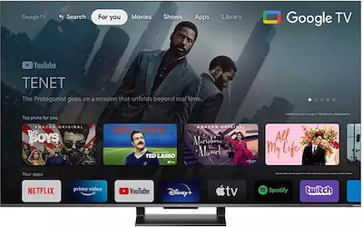 TCL Smart Τηλεόραση 65" 4K UHD QLED C735 (2022) 65C735