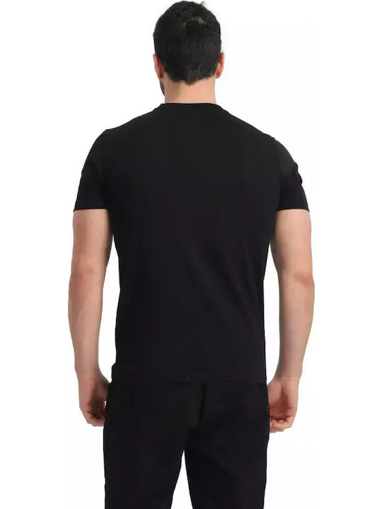 T-shirt Μαύρο