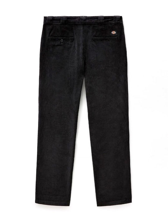 Trousers in Slim Fit Black