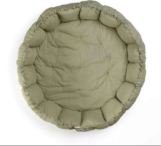 Play&go Bloom Aktivitätsmatte Grün 130x130cm Dicke 50mm