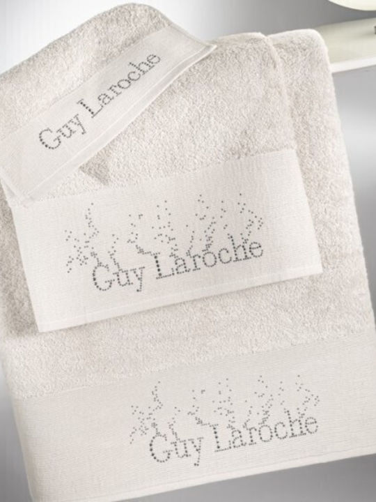 Guy Laroche Badetuchset 3Stk Pandora Ivory Gewicht 500gr/m²