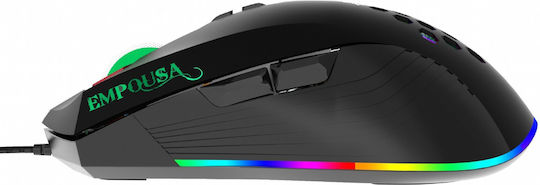 Inca IMG-347 RGB Gaming Gaming Maus 7200 DPI Schwarz