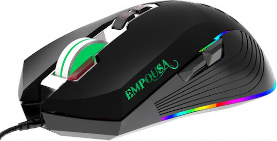 Inca IMG-347 RGB Gaming Gaming Maus 7200 DPI Schwarz