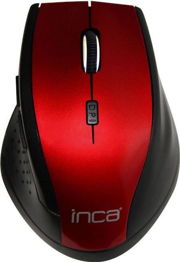 Inca IWM-500GLK Безжичен Мишка Червен