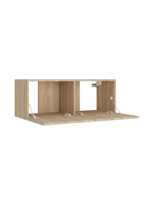 Living Room TV Unit Sonoma Oak 8pcs L80xW30xH30cm