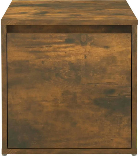 Scaune Camera de zi Cu spațiu de depozitare Lemn Smoky Oak 40.5x40x40buc