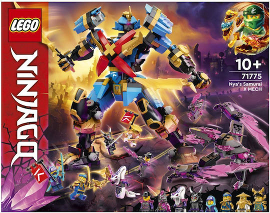 LEGO Ninjago Nya's Samurai X MECH Pentru 10+ Ani 1003 Bucăți 71775