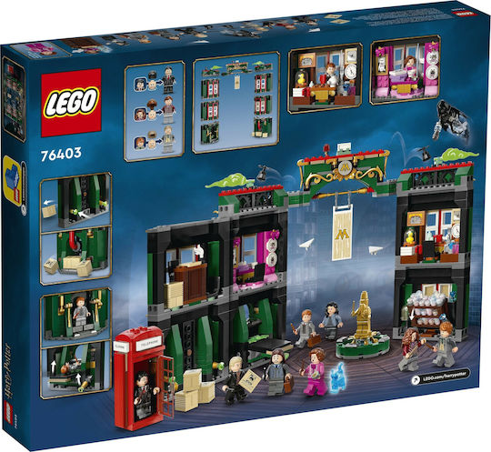 LEGO Harry Potter Das Ministerium Für Magie Für 9+ Jahre 990 Stück