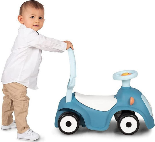 Smoby Maestro II Balade Baby Lauflernhilfe Ride On mit Elterngriff für 12+ Monate Blau