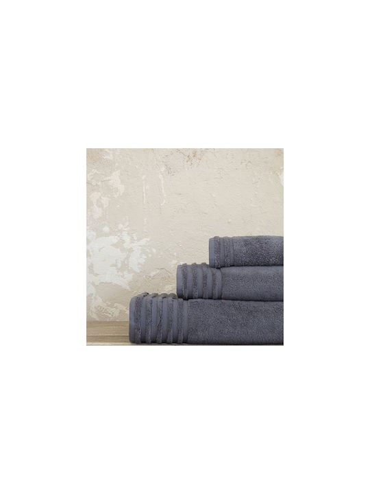 Nima Hand Towel Vista 30125 30x50cm. Midnight Gray Weight 700gr/m²